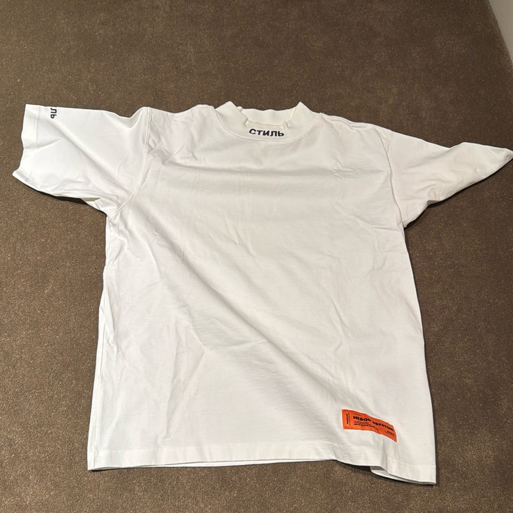 Heron Preston White T shirt